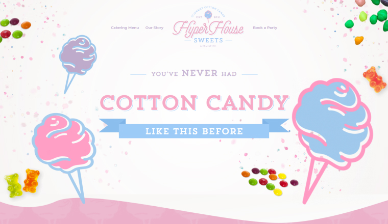 Image for Custom WordPress Theme Development - Hyper House Sweets