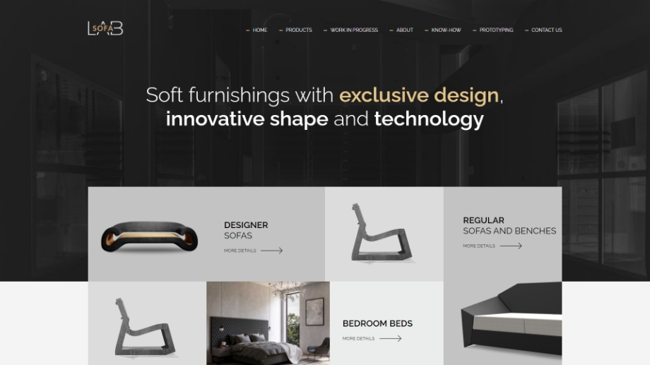 Image for Website Design & Development With Custom WordPress Theme Integration - Sofa Lab