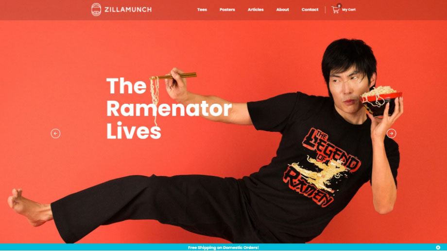 Image for Custom Shopify Website Development - ZillaMunch