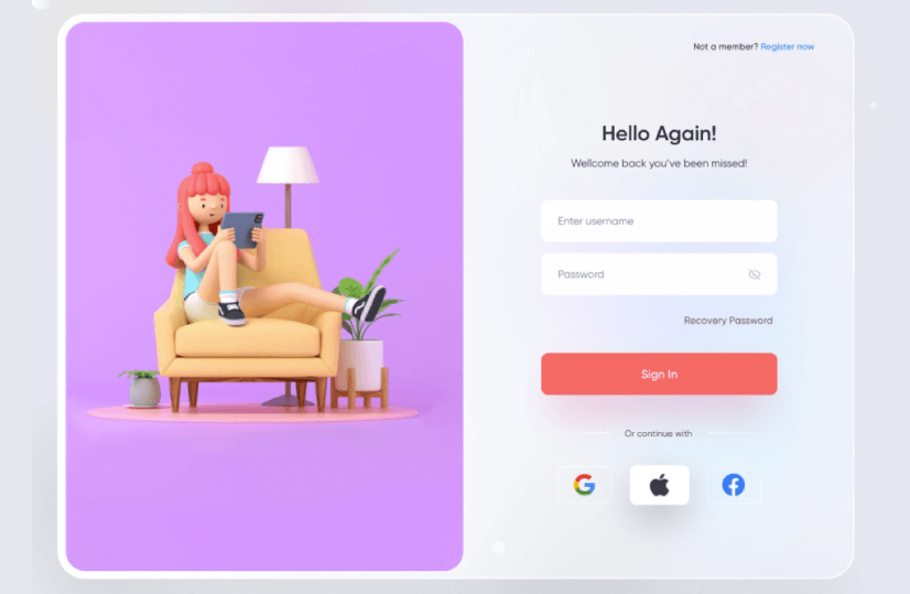50 Login Design Examples that Mix Creativity with Convenience