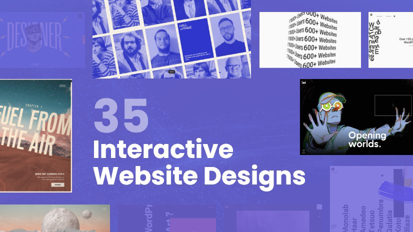 5 Interactive Websites Design To Entertain You