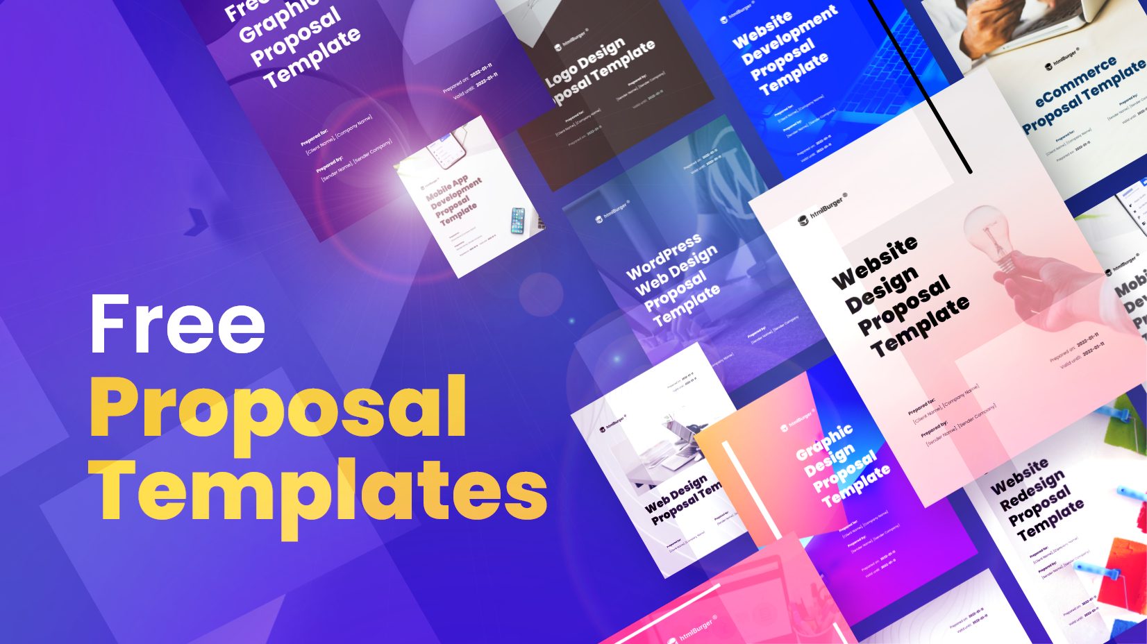 11 Free Web Design & Development Project Proposal Templates