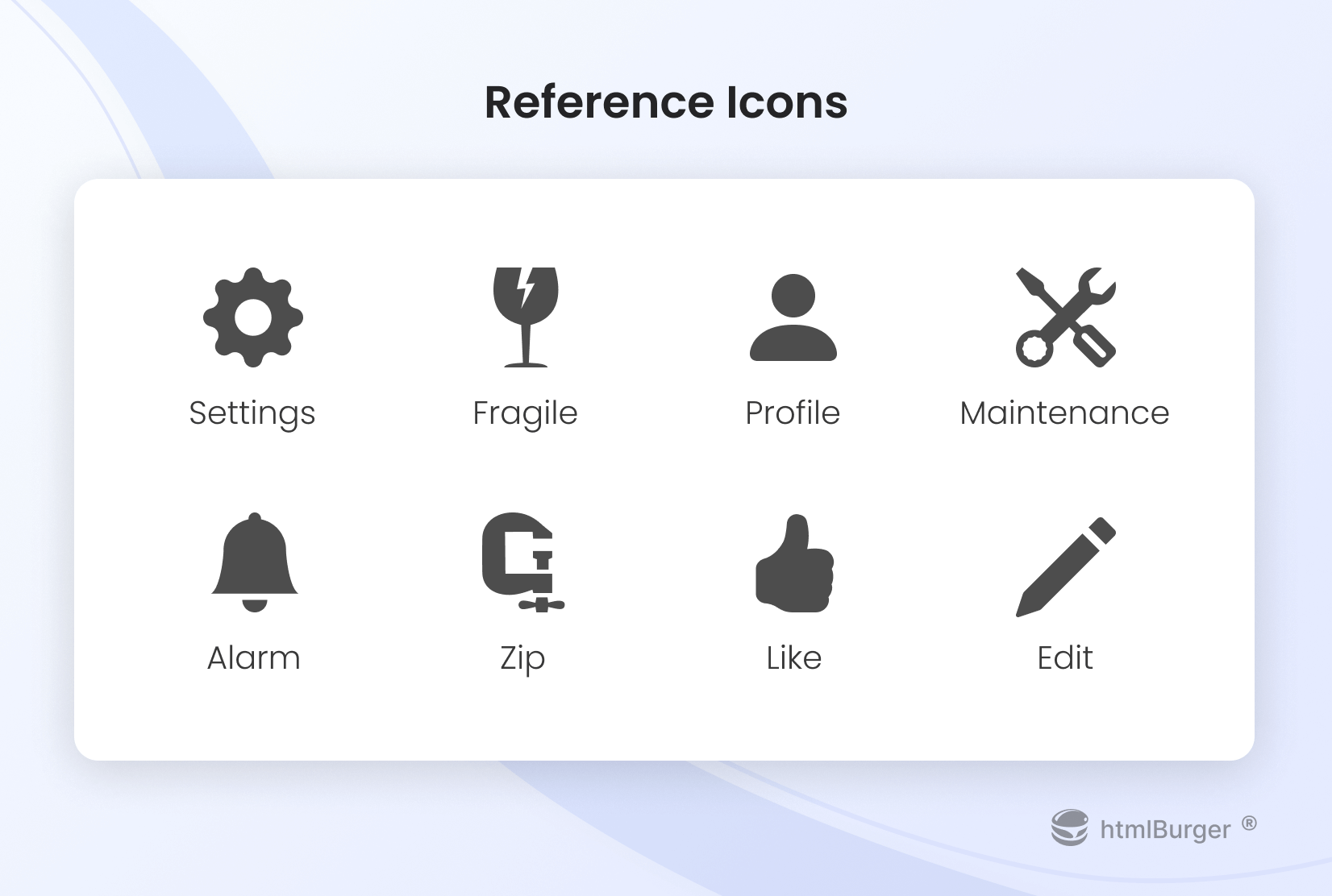 UI cheat sheet: Icon categories + icon style reference guide