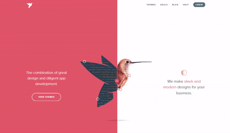 14 Dynamic Vertical Split Screen Websites 14-dynamic-vertical-split-screen-websites