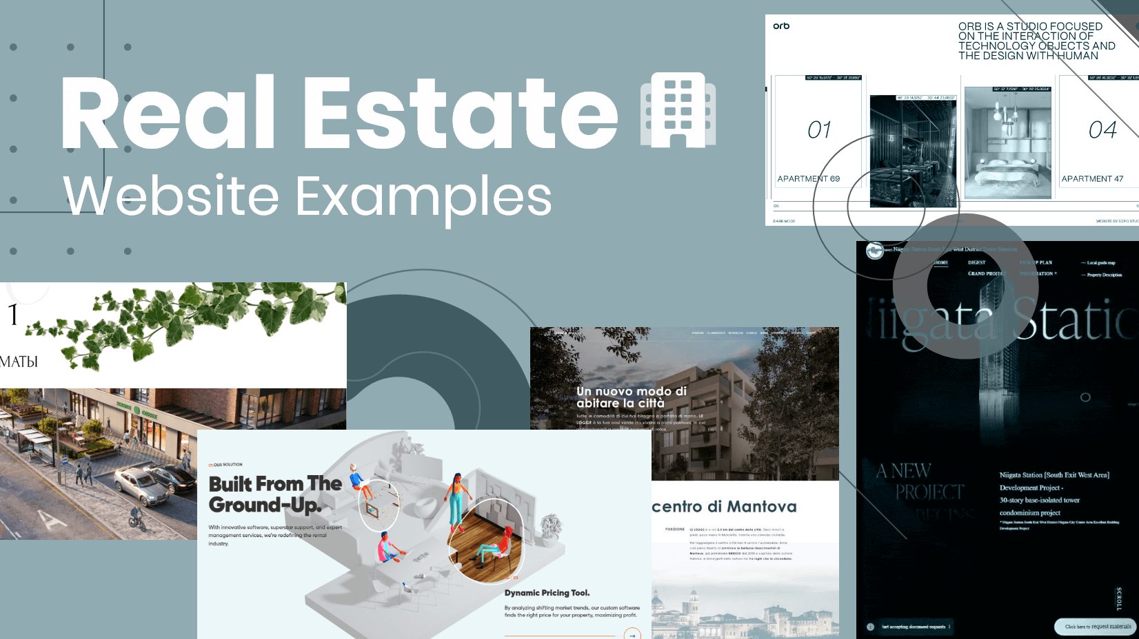 creative real estate websites