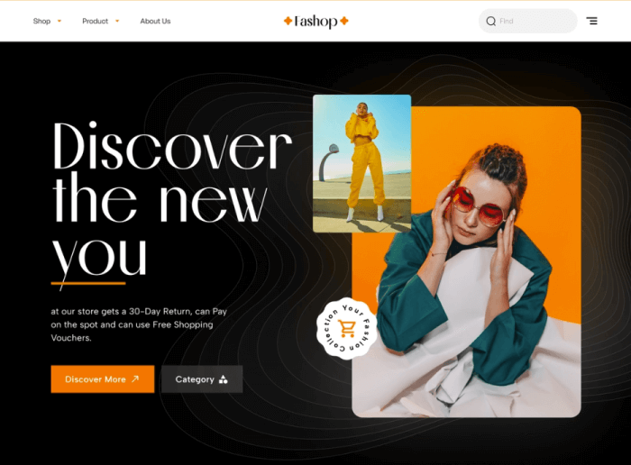 15 Black and Orange Website Designs to Fire You Up - RGD