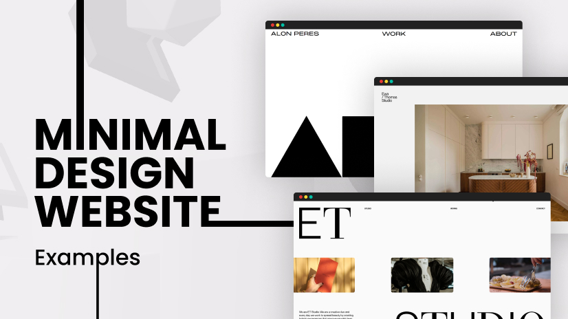 minimal web design inspiration