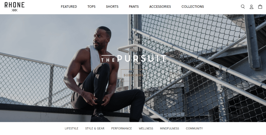 Shopify Blogs That Nail the Art of Blogging Rhone Wellness Blog The Pursuit Articles