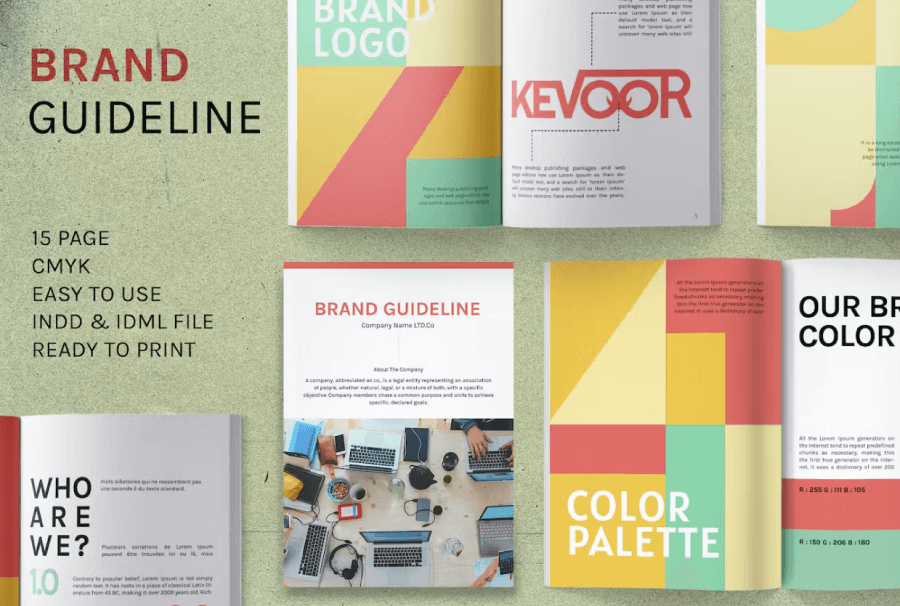 Free Brand Guidelines Templates