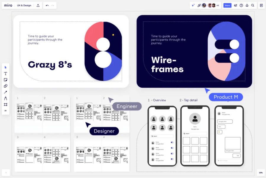 Meeting collaboration could be better with Miro and Figma's new whiteboard  features. - Protocol