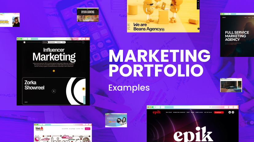 14 Marketing Portfolio Examples That Demonstrate Expertise