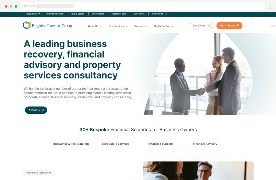 Accounting Firm Website