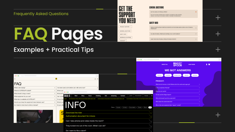 20 Excellent FAQ Page Examples Full of Inspiration