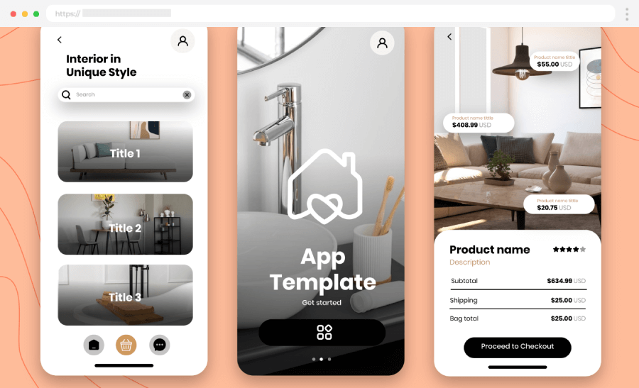 Free Business eCommerce App Template