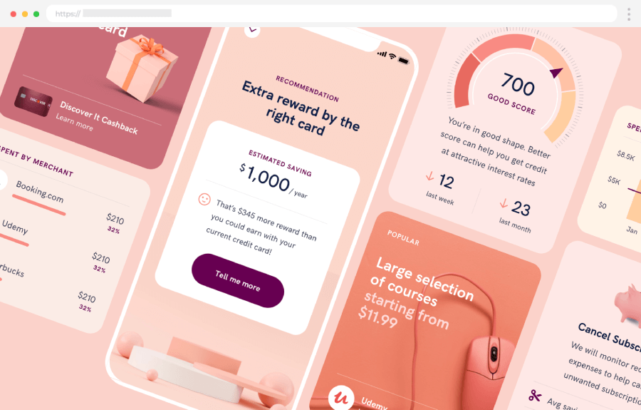 Mobile App Design Templates Peony Mobile UI Kit Template by Grace Saraswati
