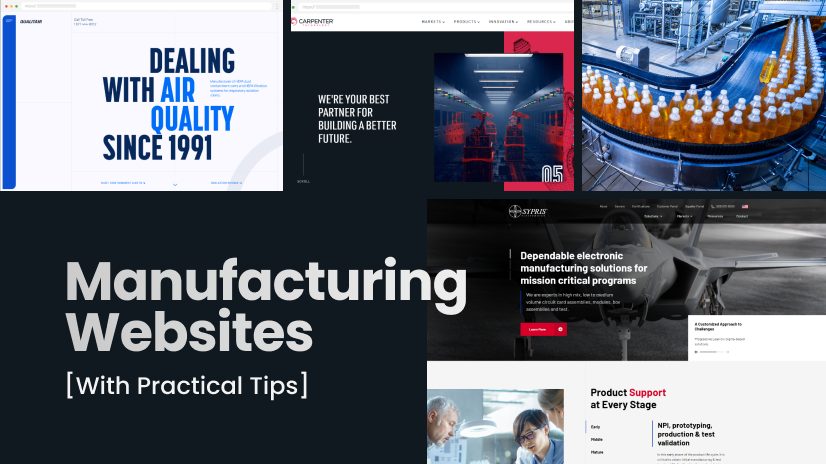 20 Manufacturing Websites That Hit The Mark [With Practical Tips]