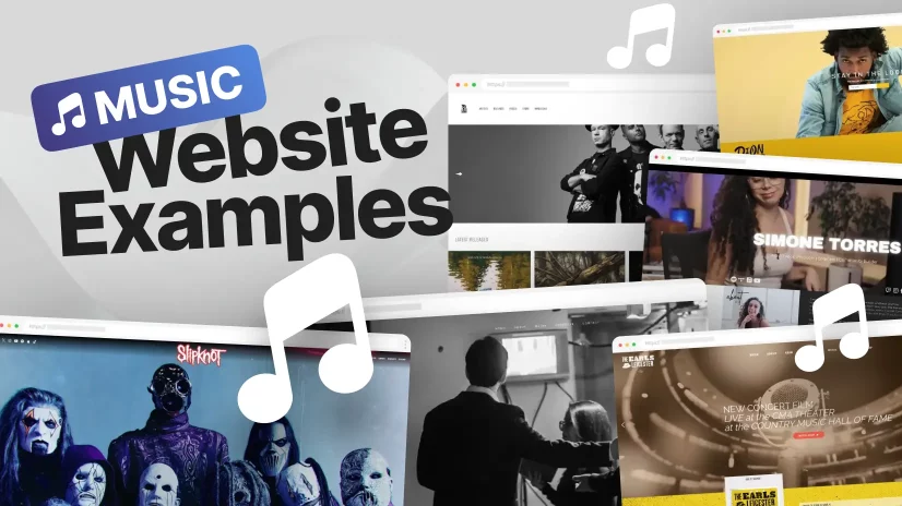 22 Awesome Music Website Design Examples Done Right