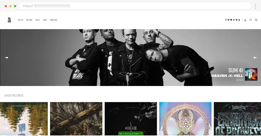 22 Awesome Music Website Design Examples Done Right
