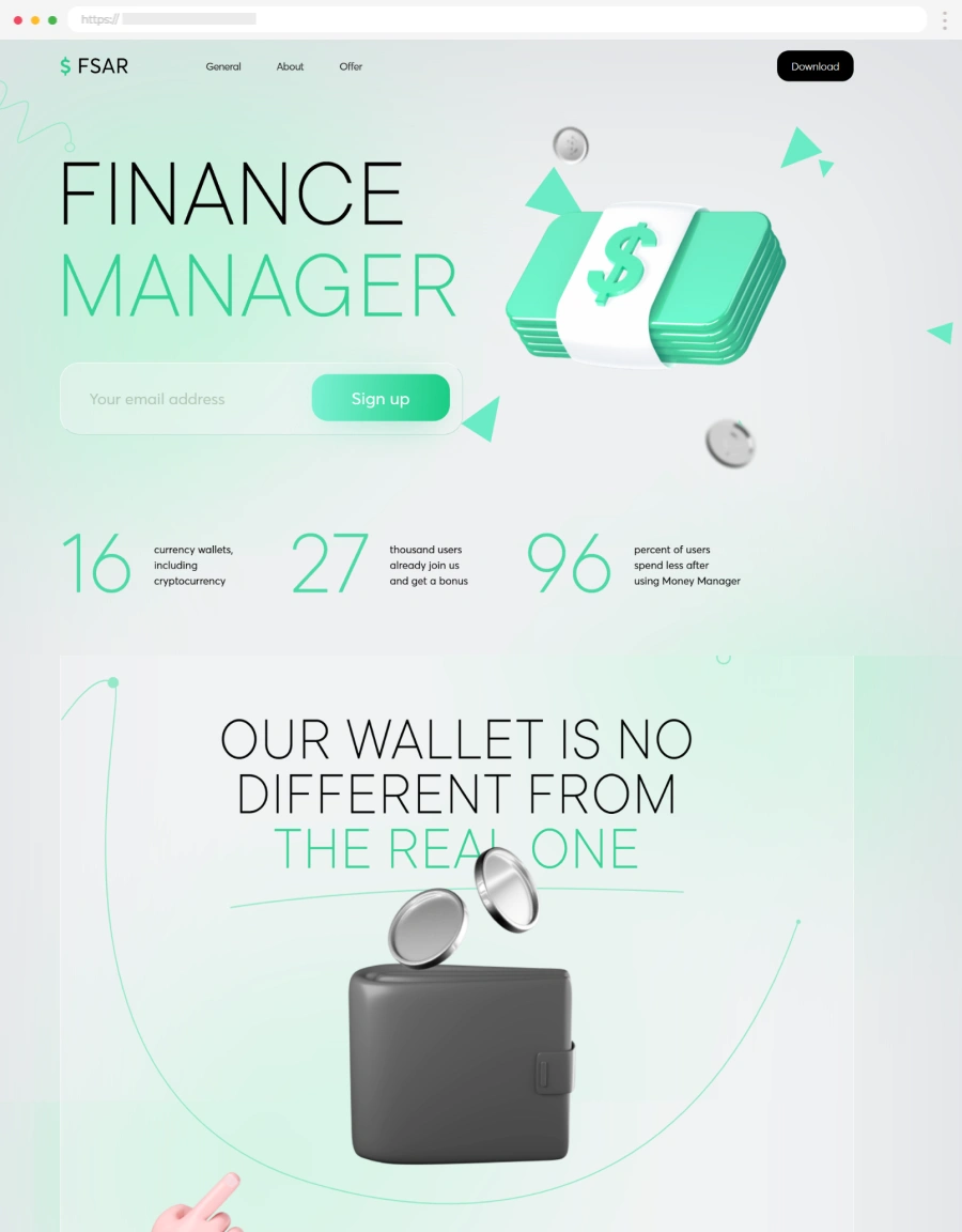 Finance Websites Example 17 FSAR