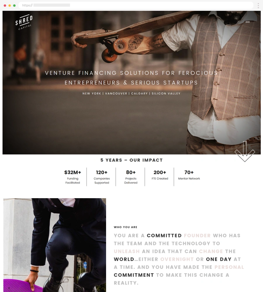 Finance Websites Example 19 Shred