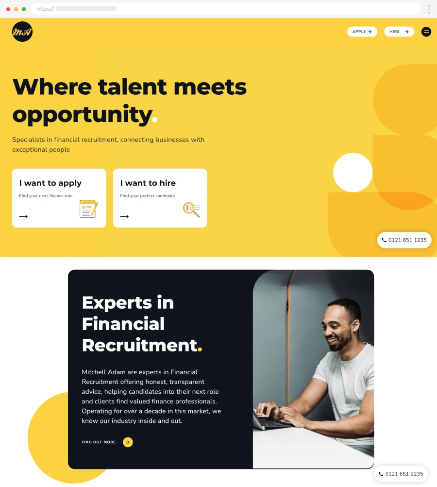 Finance Websites Example 20 MA site