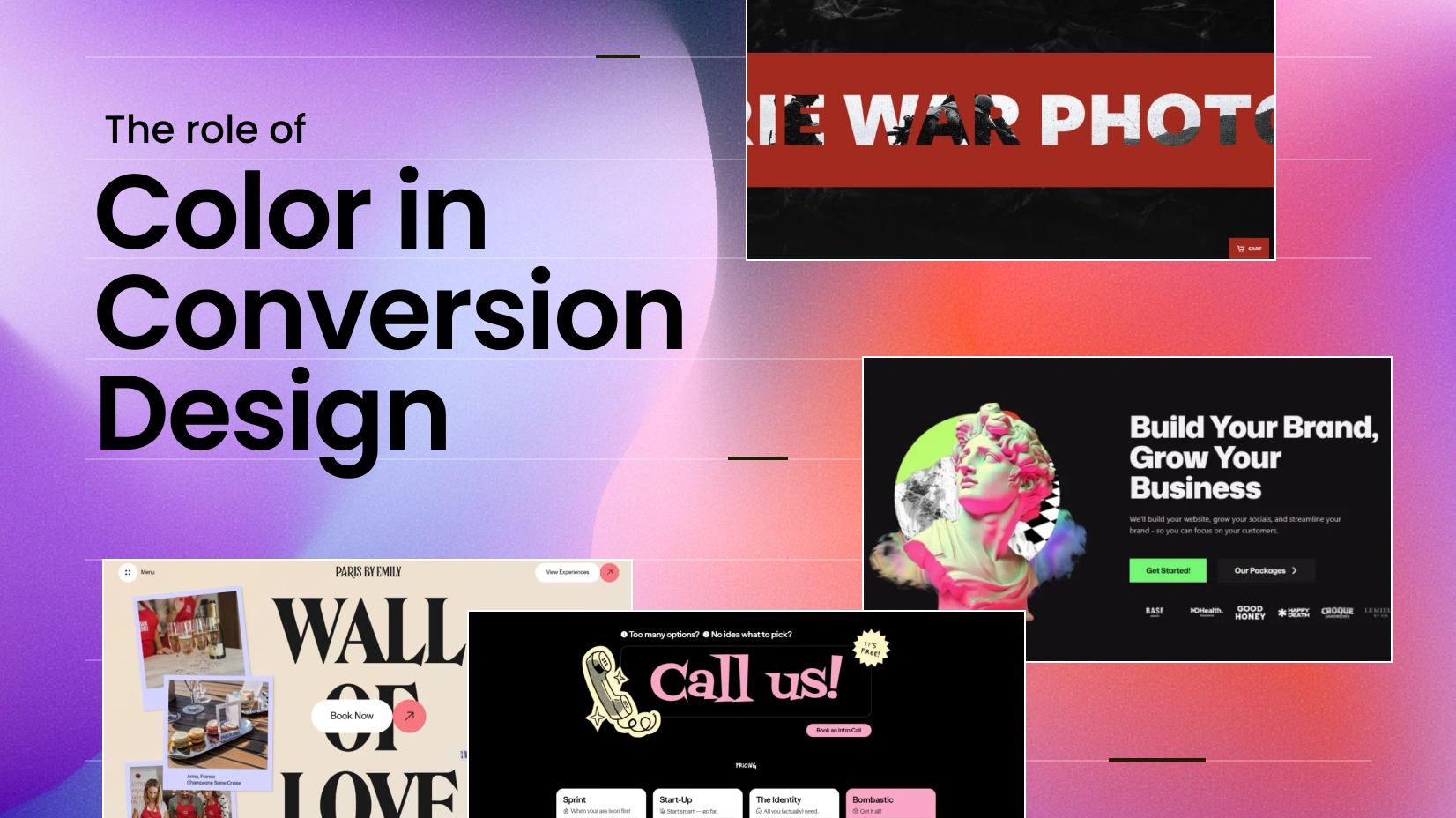 The Role of Color in Conversion Design